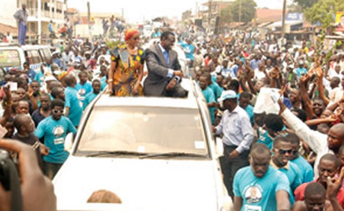 Besigye Campaigns