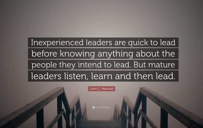 Inexperienced Leadership