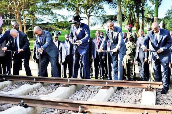 East African Presidents Launch Railway Project