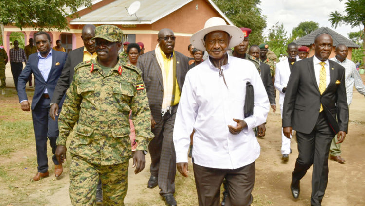 Museveni and Elwelu