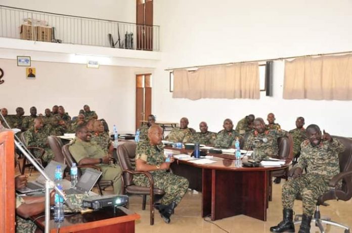 Lt. Gen Elwelu in Army Meeting