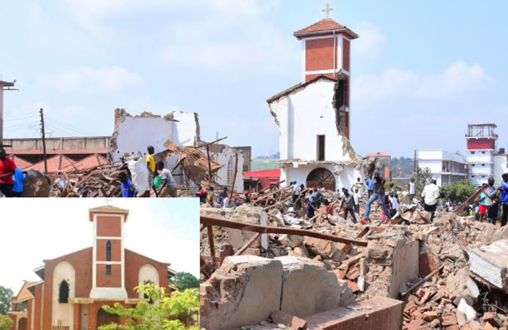 Demolished Ndeeba Church