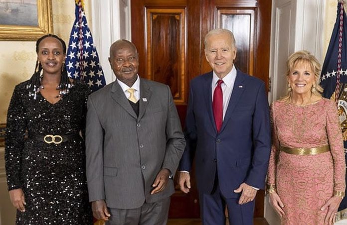 Biden and Museveni