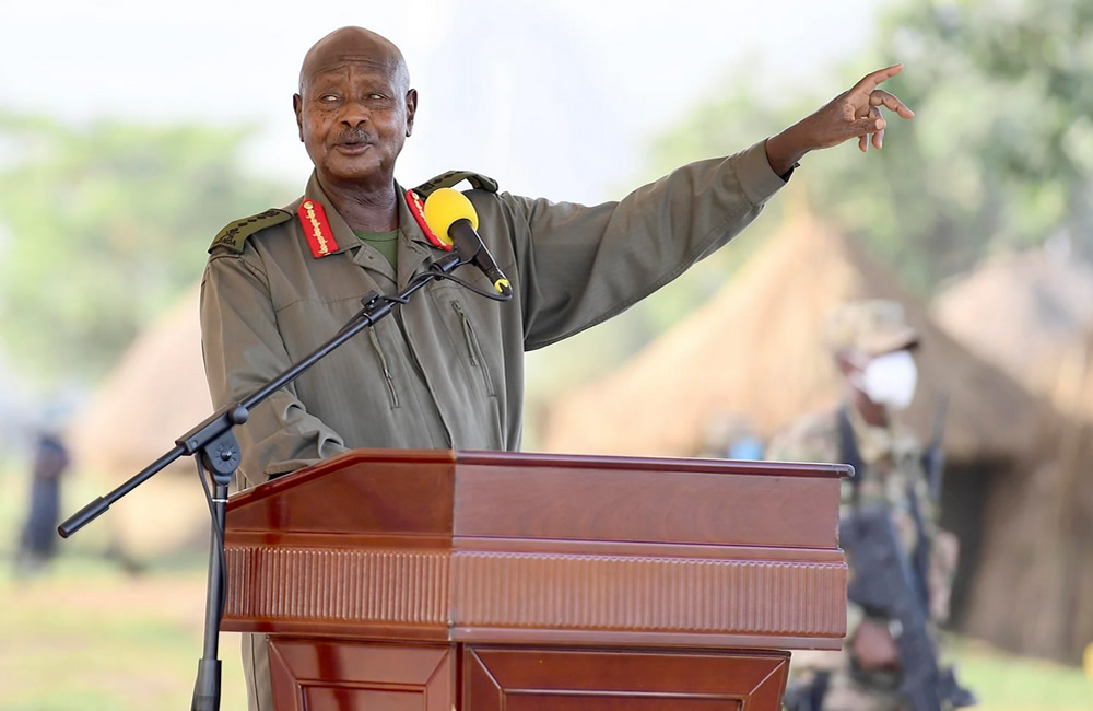 President Kaguta Museveni