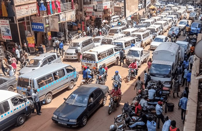 Kampala Traffic Jam